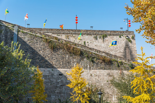 南京明城墙老建筑