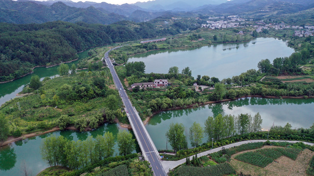 龙湖湿地风光