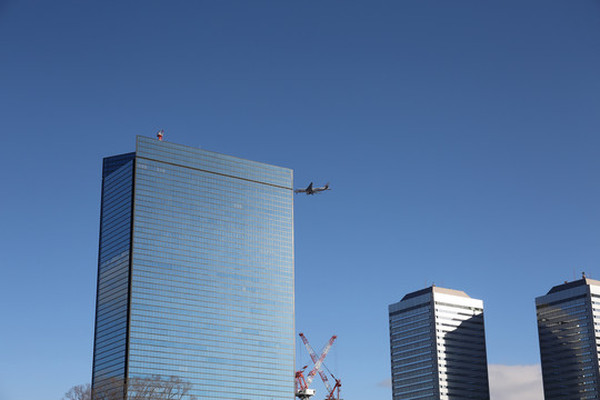 日本大板旅游公园大阪城建筑