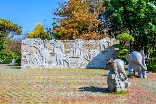 中国广西桂林两江四湖象山景区