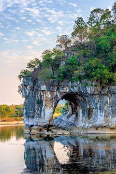 中国广西桂林两江四湖象山景区