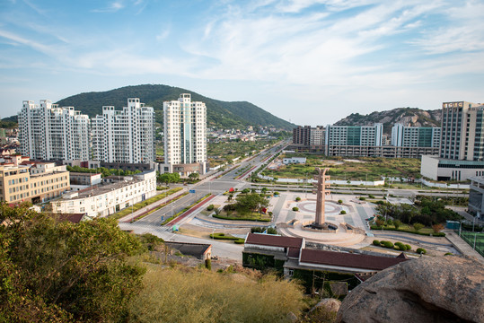 浙江小洋山城市风光