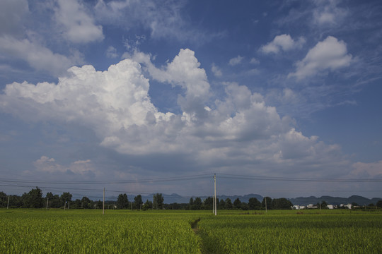 黟县南屏风光