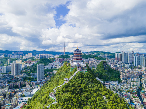 贵阳城市风光东山公园