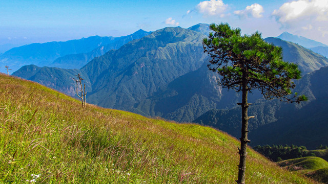 萍乡武功山风景