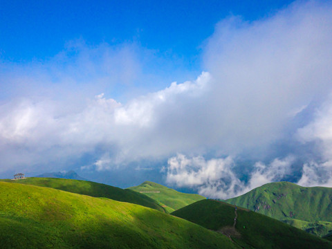 萍乡武功山风景