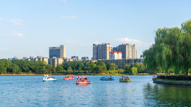 湖畔风景