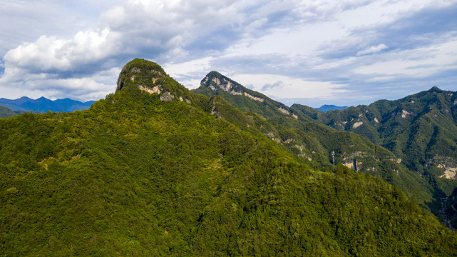 大坪村山峰