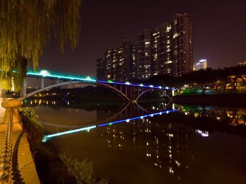 广西钦州进喜园夜景