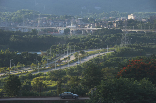 闽南乡村道路风景