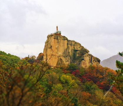 天华山主峰天台