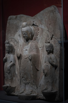 山东省青州博物馆龙兴寺佛像