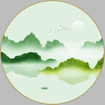 山水装饰画