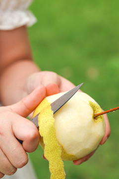 削梨子