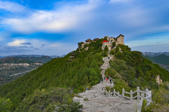 山东青州云门山风光