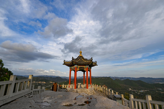 山东青州云门山风光