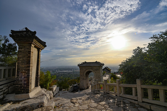 山东青州云门山风光