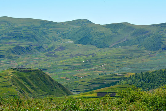 西北大山风光