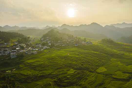 贵州山区自然风光