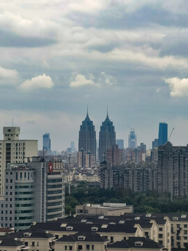 上海住宅区建筑风光
