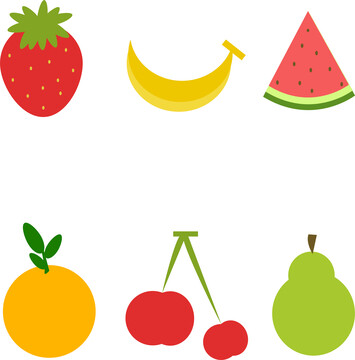 水果插画装饰