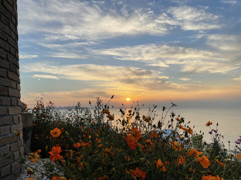 海边日落夕阳