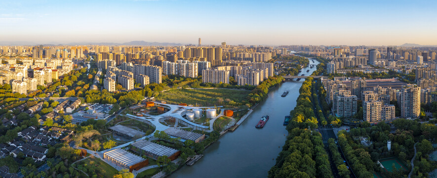 杭州市拱墅区大运河小河公园