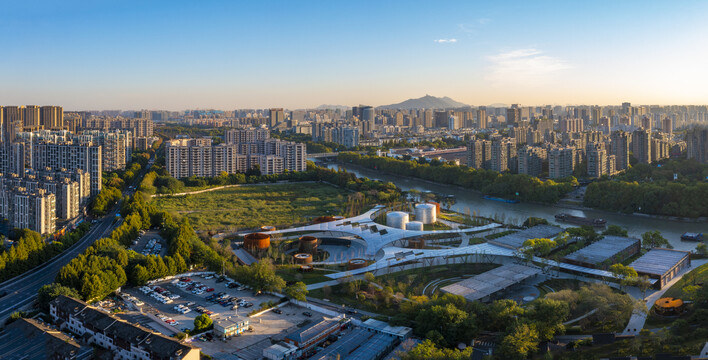 杭州市拱墅区大运河小河公园