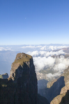 昭通大山包鸡公山蓝天云海