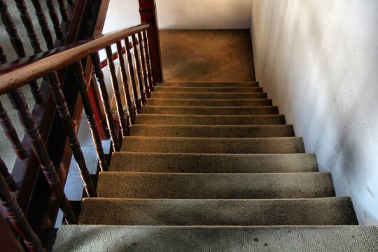 中式楼梯走廊