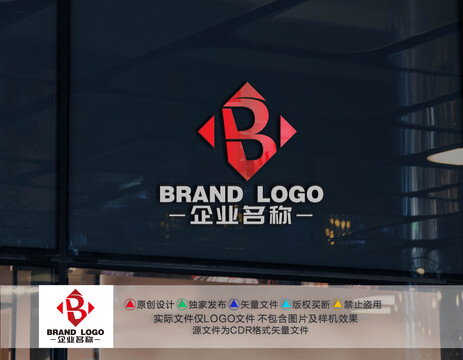 B字母标志B字母LOGO