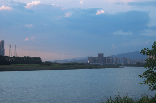 泉州江滨河流风景
