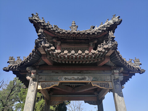 风穴寺古亭