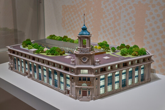 上海邮政总局模型
