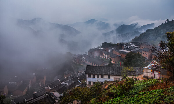 歙县阳产风貌