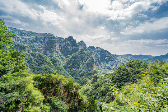 河北兴隆山的风景