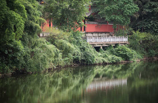 重庆华岩寺建筑景观风光