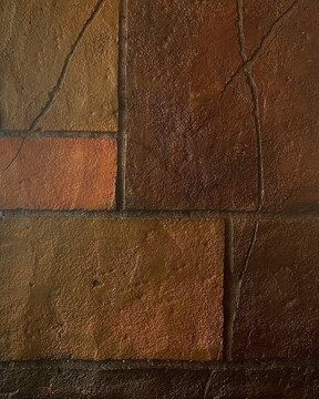 棕色石砖纹理背景素材