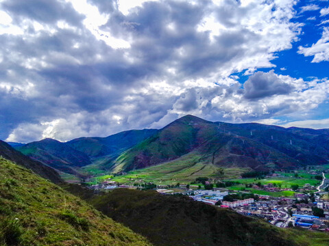 西藏折多山