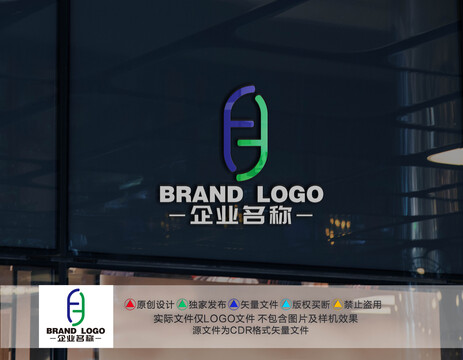 FZ字母标志ZF字母LOGO