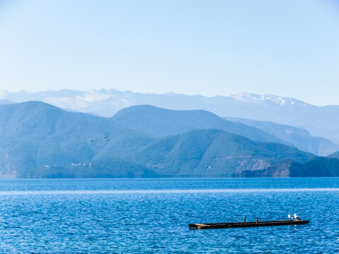 山川湖景