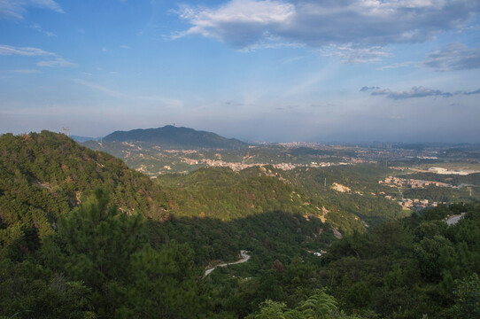 丘陵风景大地景色