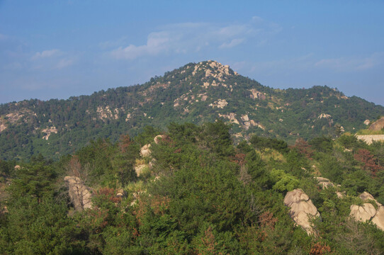 高山山峰地理风景