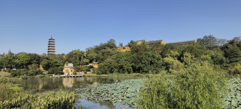 扬州观音山全景