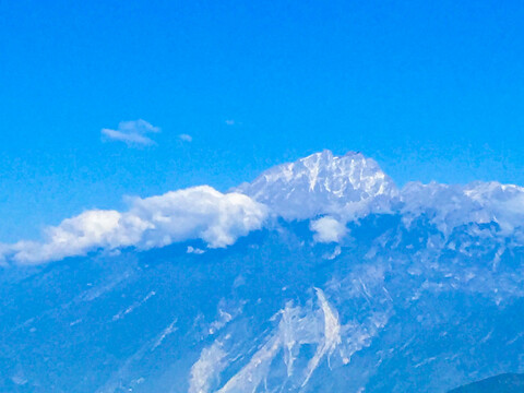 哈巴雪山