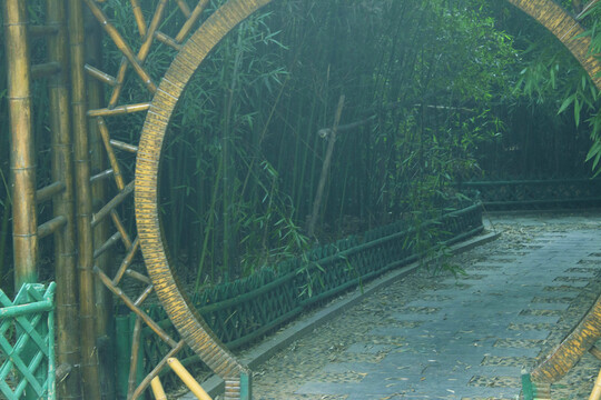 竹林拱门