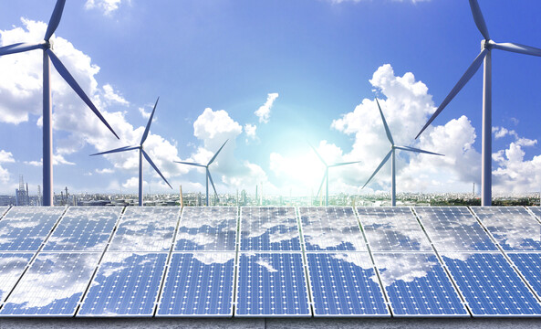 太阳能和风力发电