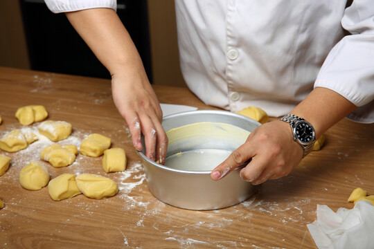 黄油面包蛋糕制作过程