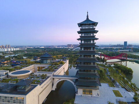 扬州运河博物馆大运塔
