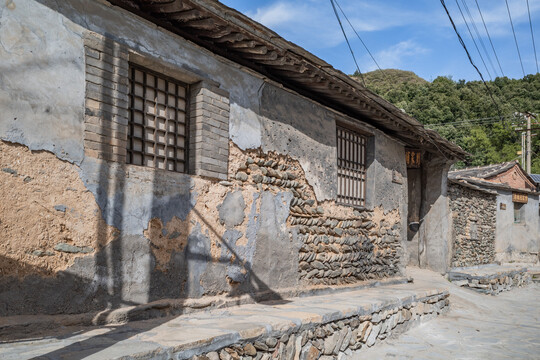 北京房山南窖村古村落风景